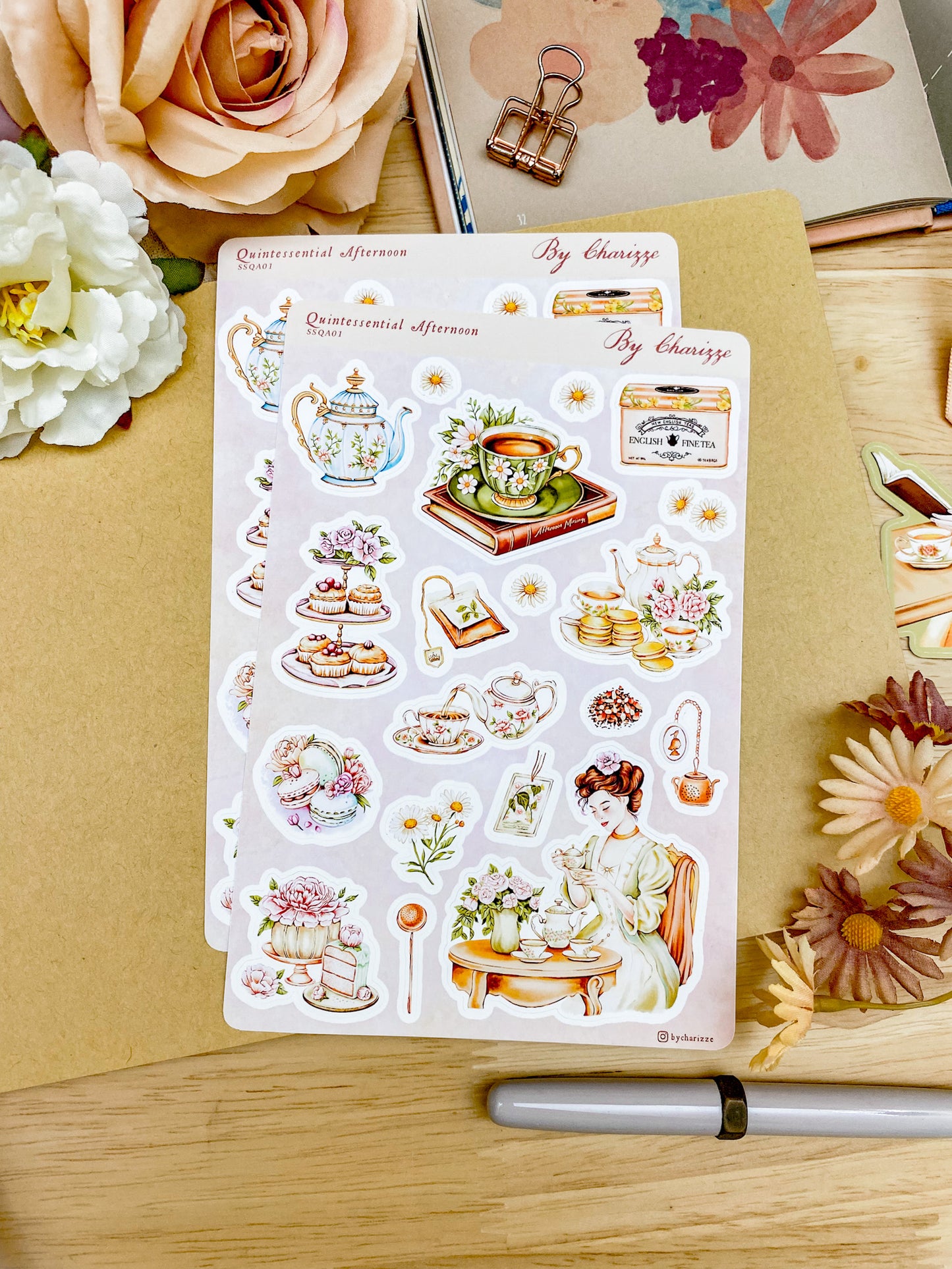 Quintessential Afternoon - Sticker Sheet 01