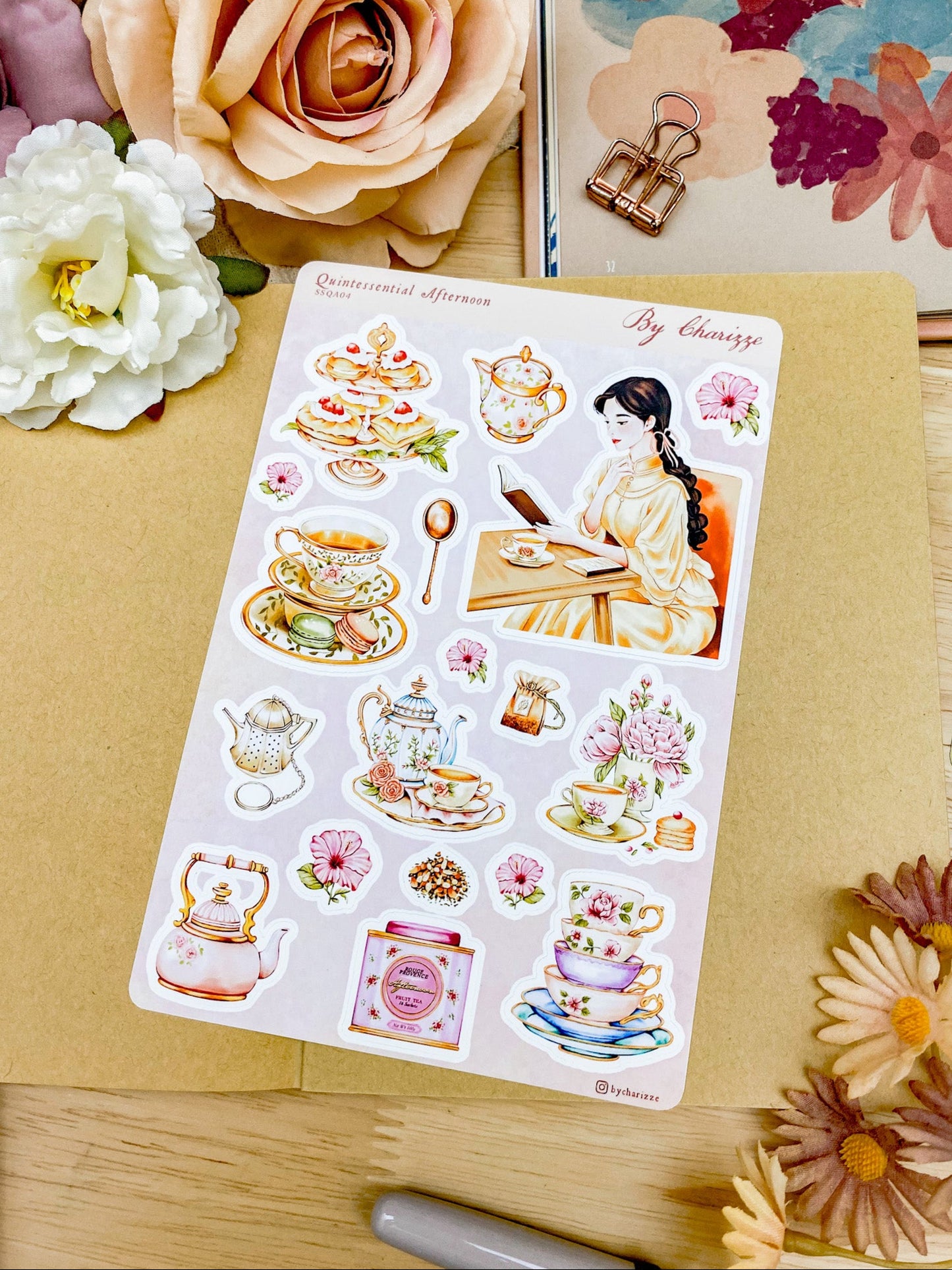 Quintessential Afternoon - Sticker Sheet 04