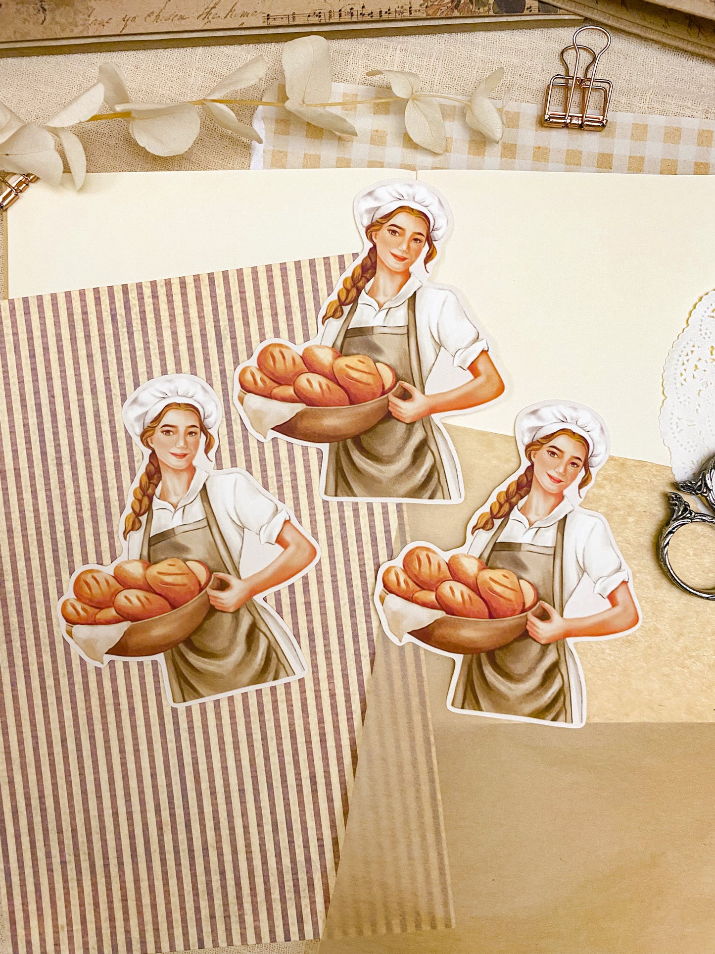 Artisan Baker - Individual Vinyl Sticker