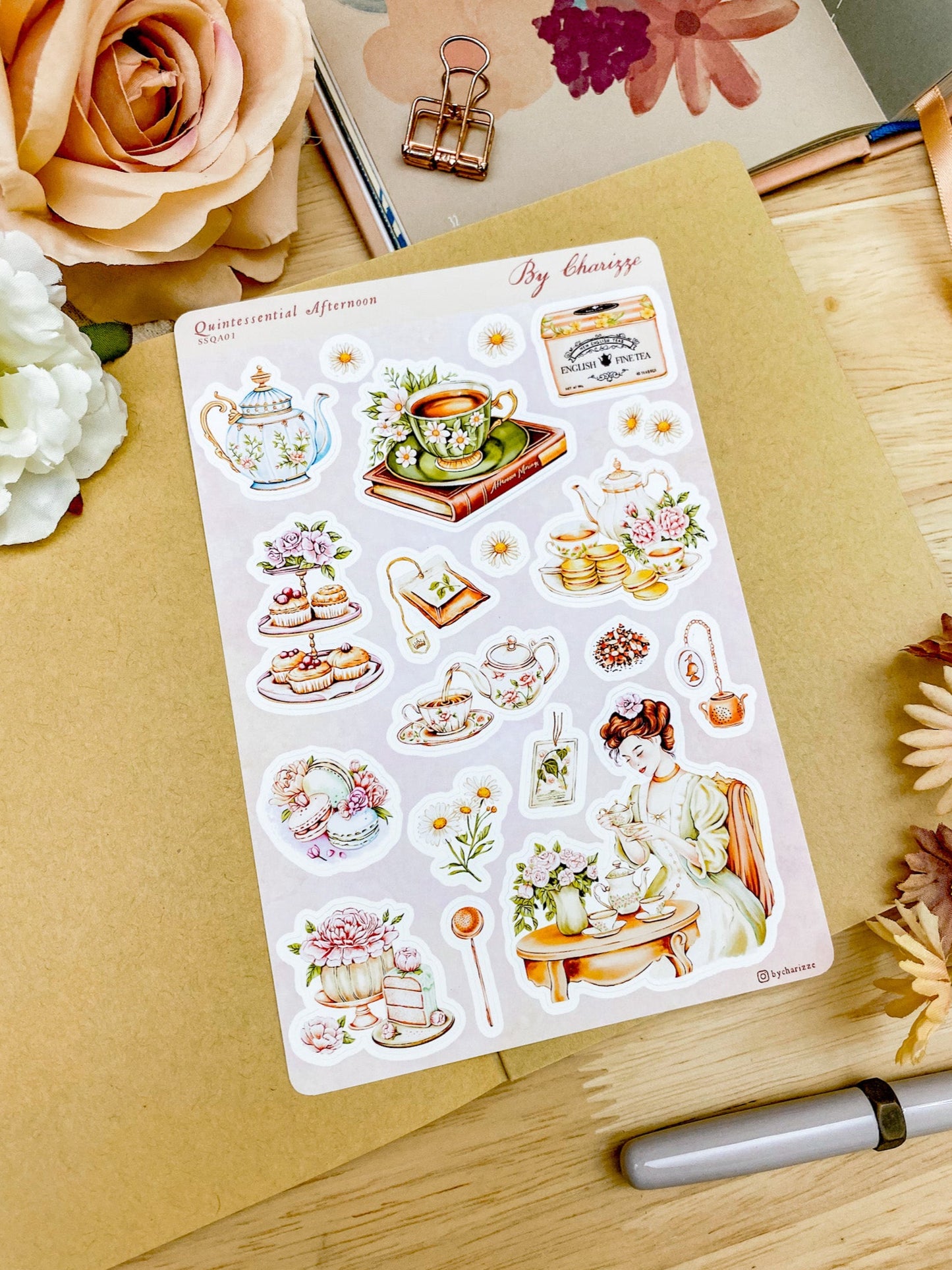 Quintessential Afternoon - Sticker Sheet 01