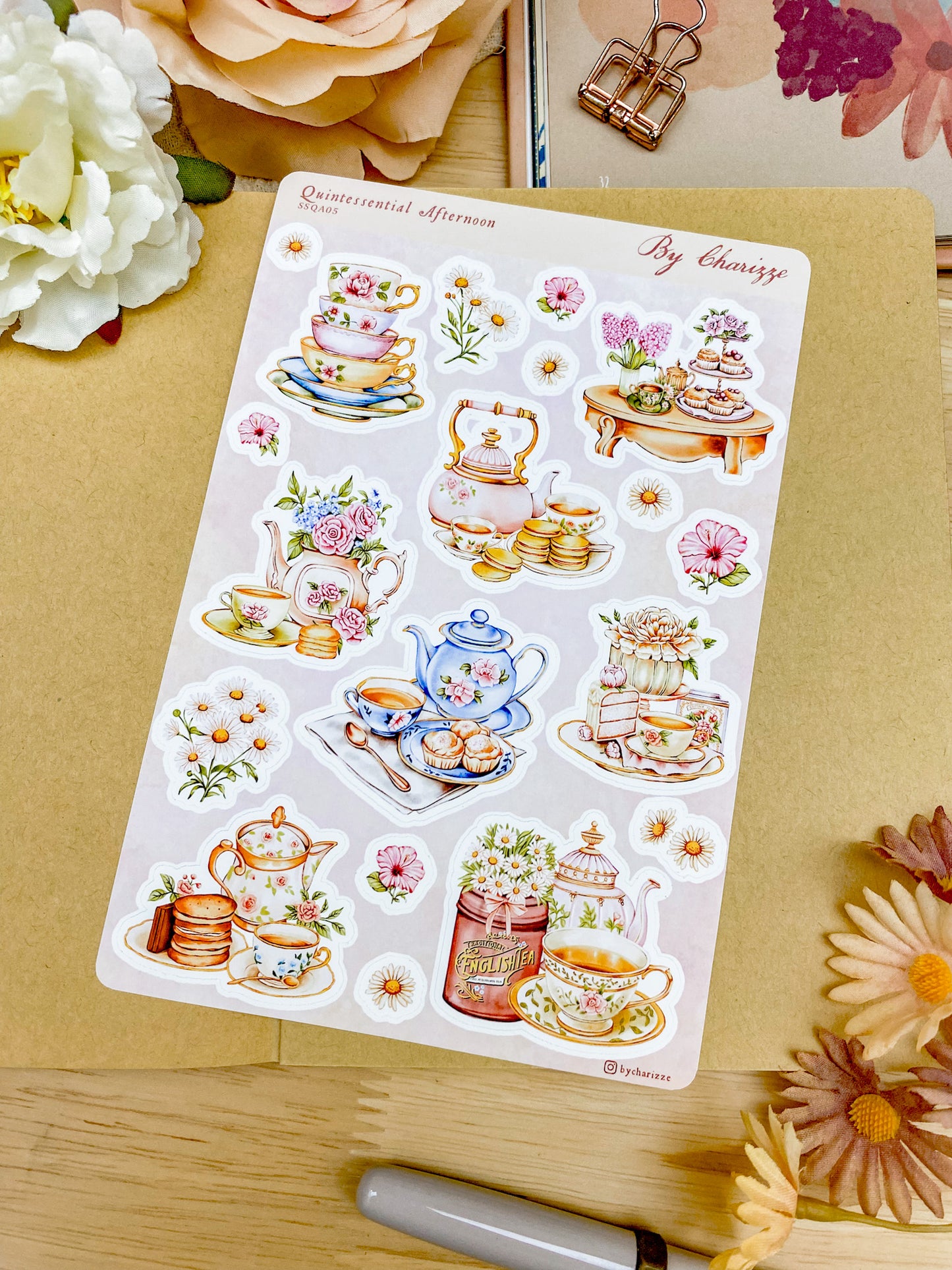 Quintessential Afternoon - Sticker Sheet 05