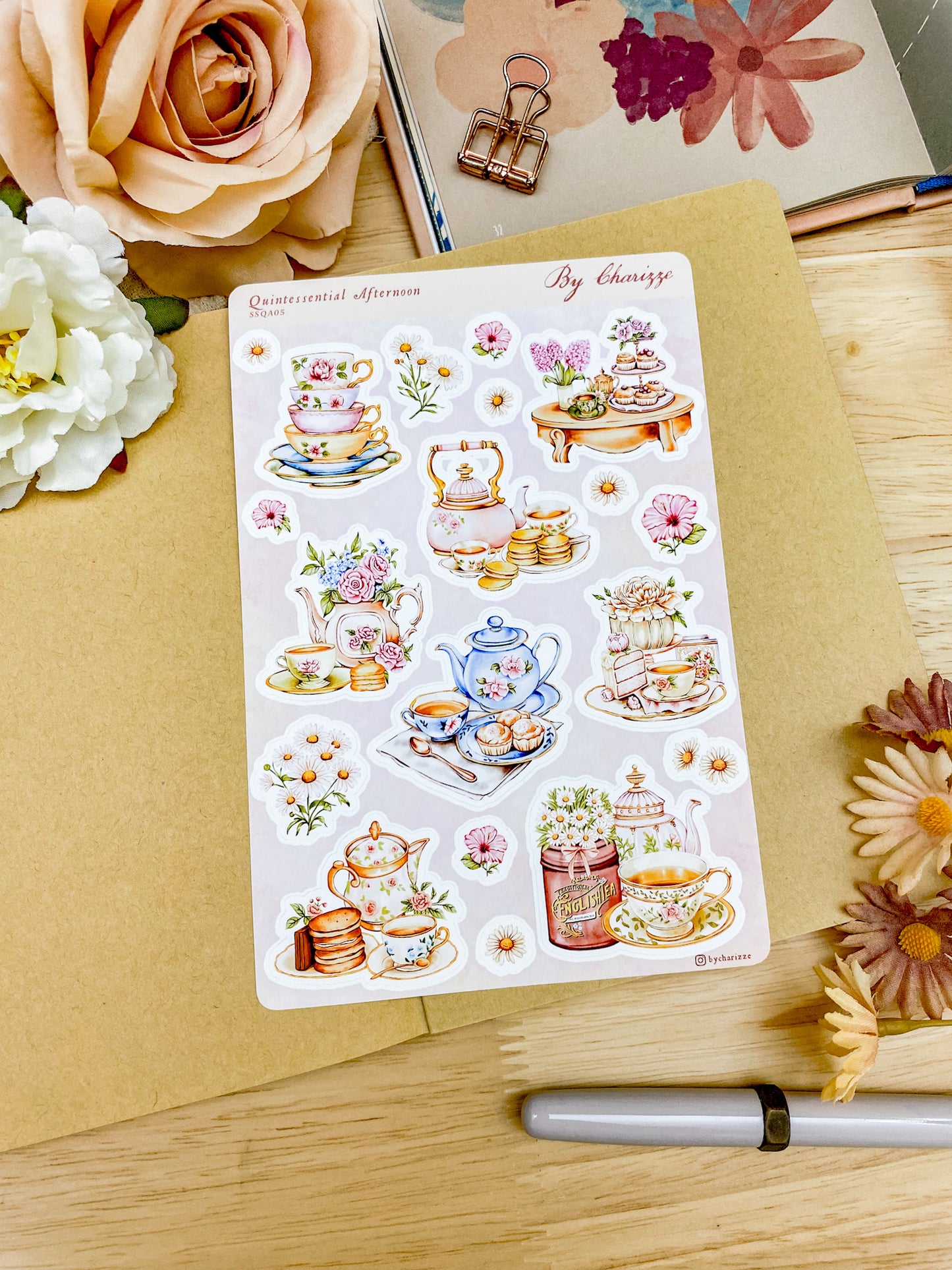 Quintessential Afternoon - Sticker Sheet 05