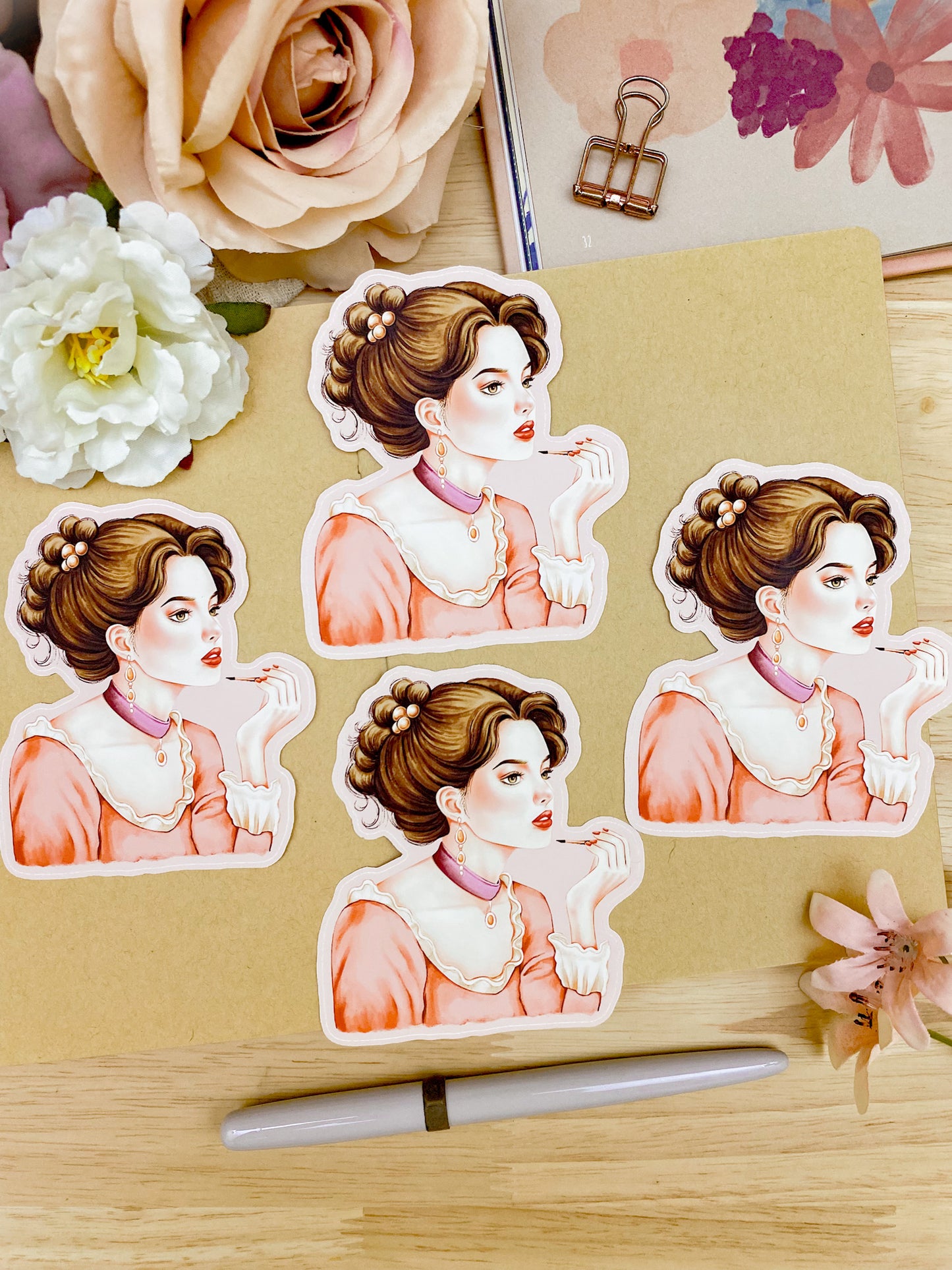 Soft Glamour - Individual Vinyl Sticker