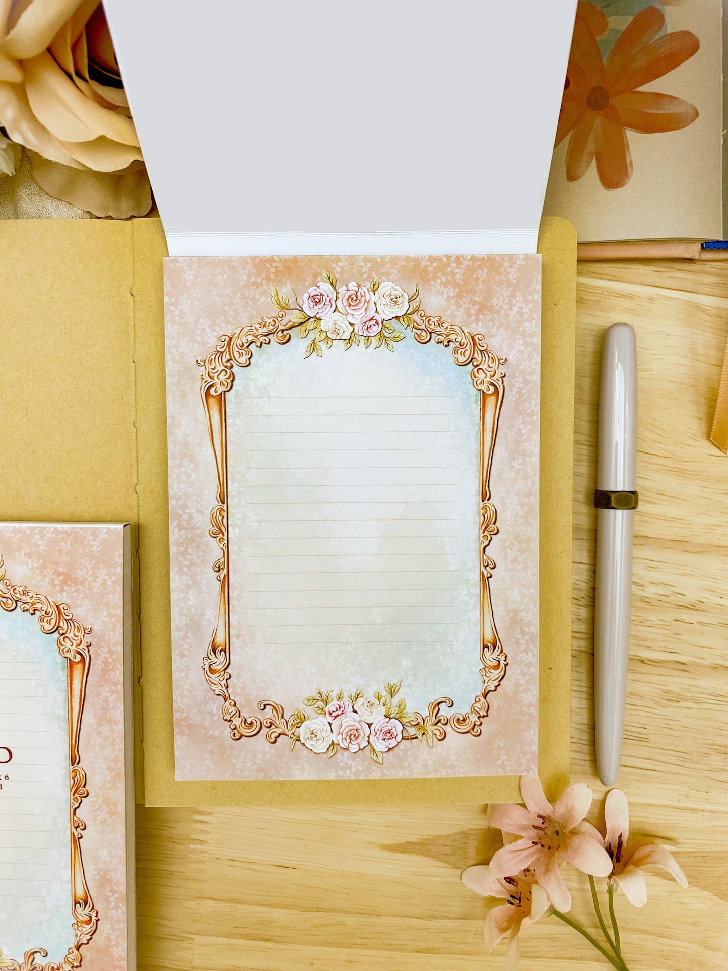 Vintage Mirror Notepad