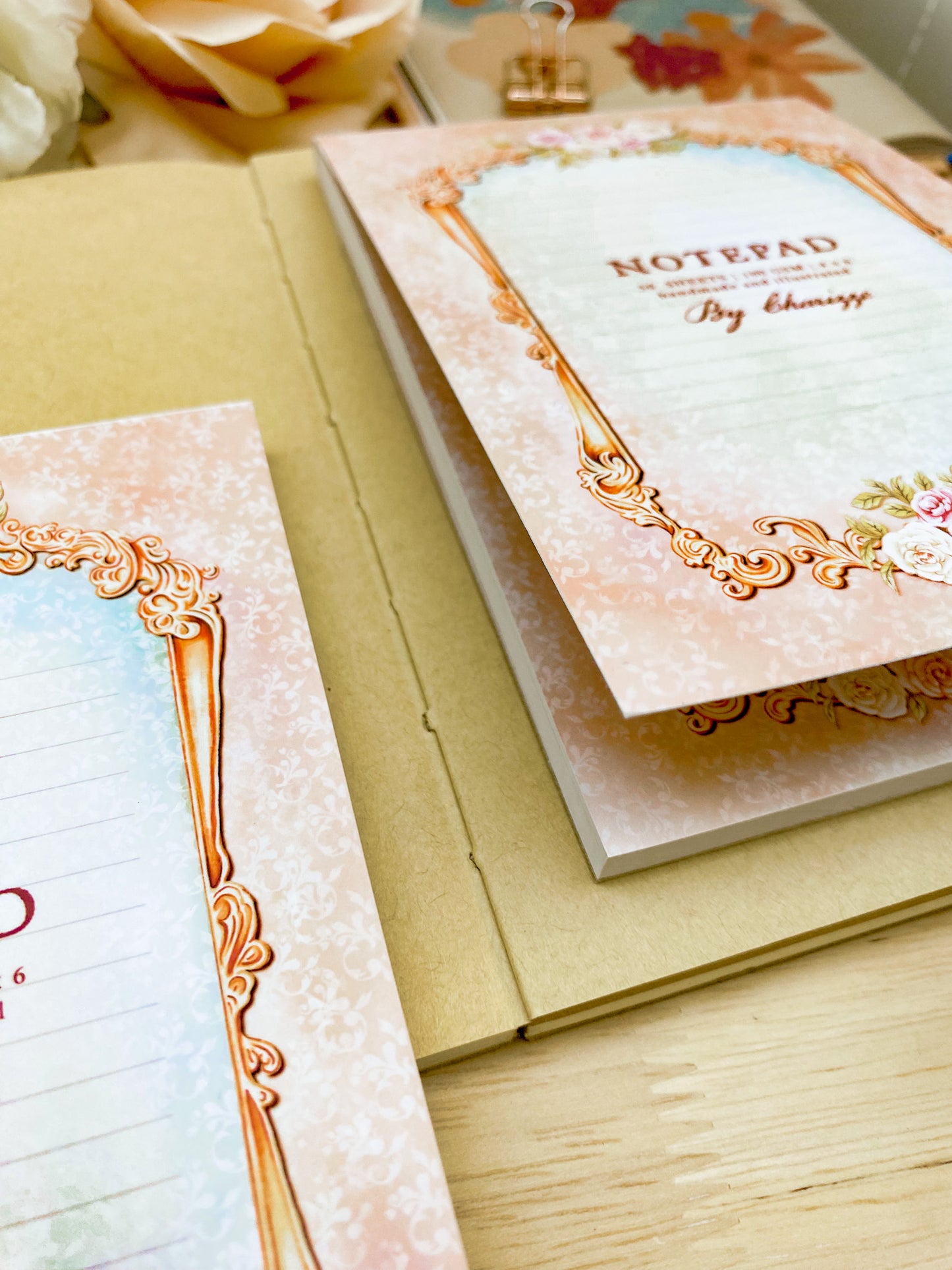 Vintage Mirror Notepad