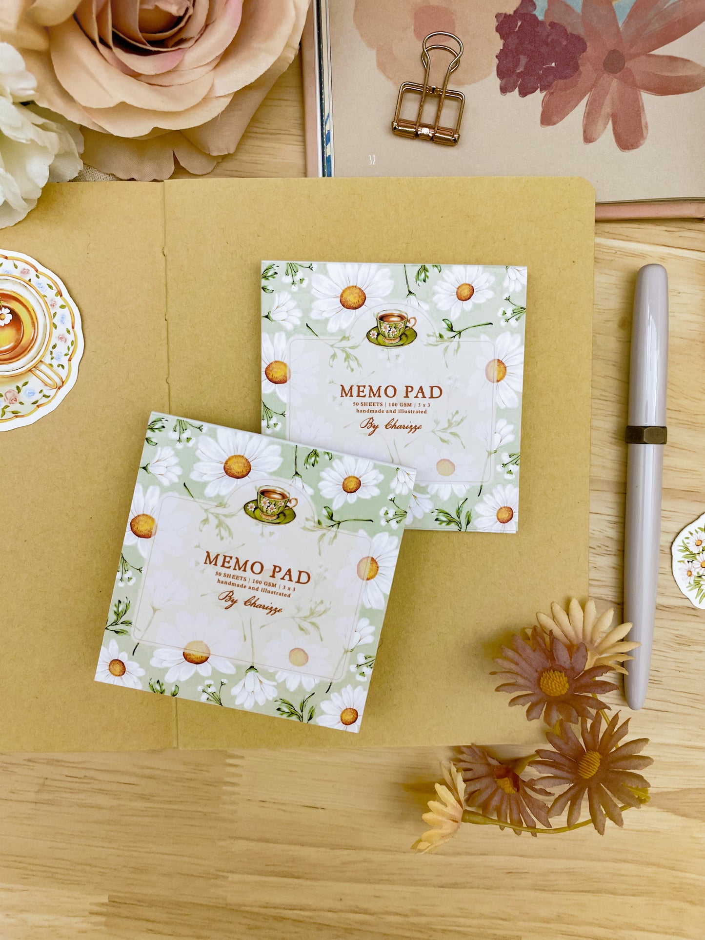 Chamomile Memo Pad