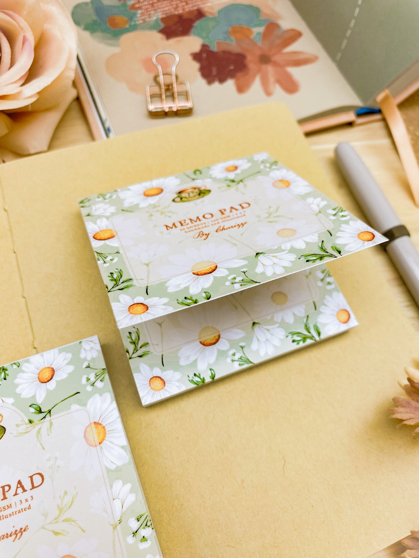 Chamomile Memo Pad