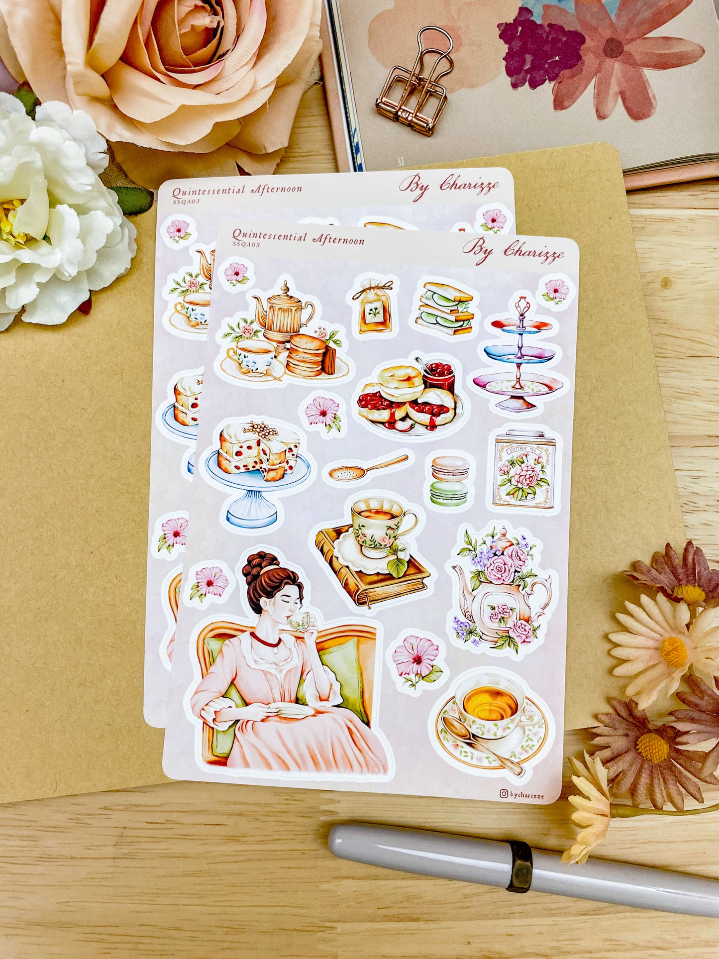 Quintessential Afternoon - Sticker Sheet 03