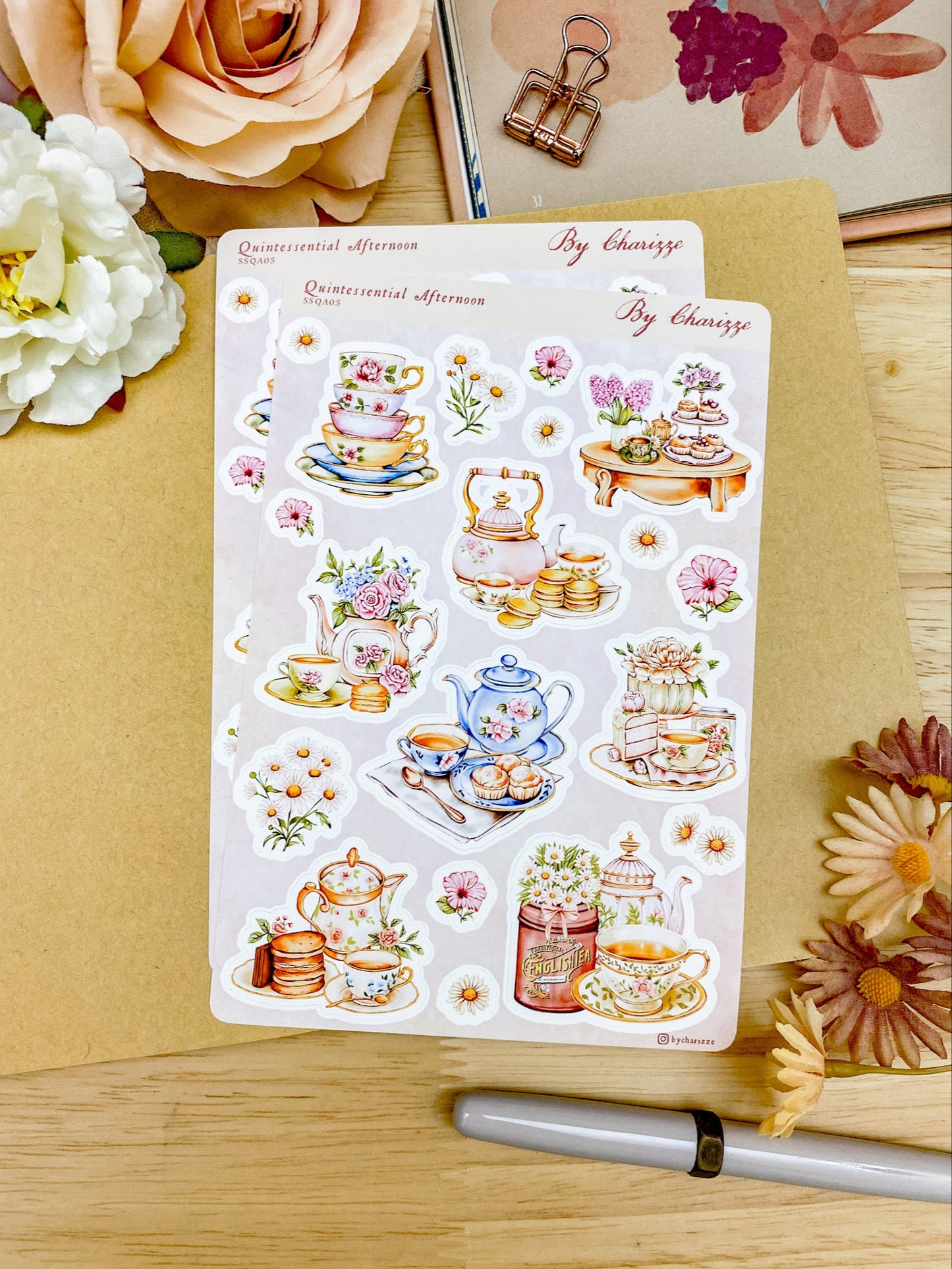 Quintessential Afternoon - Sticker Sheet 05