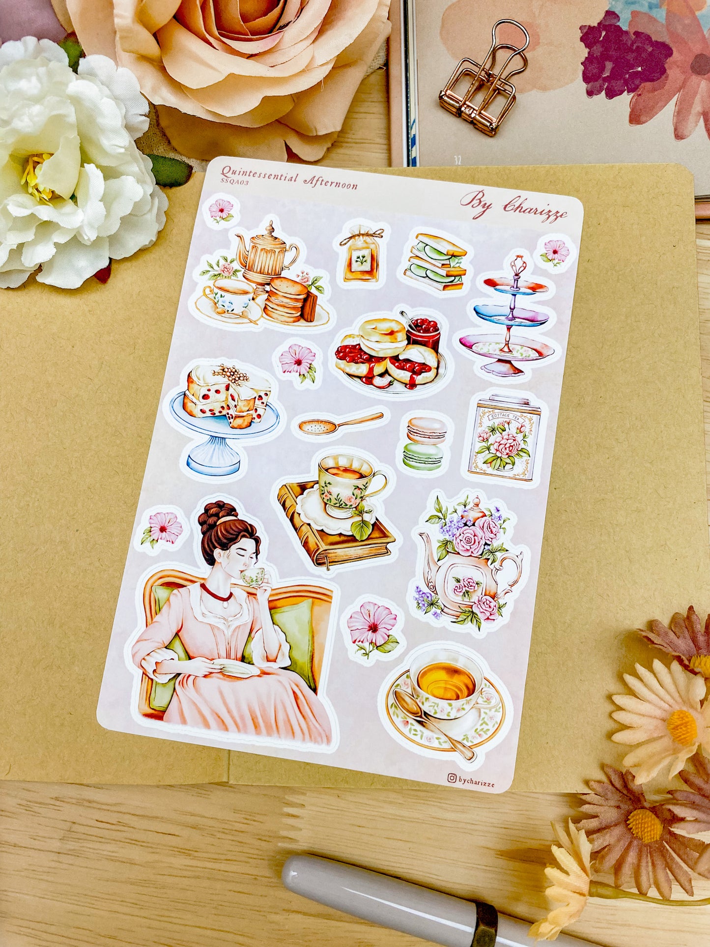 Quintessential Afternoon - Sticker Sheet 03