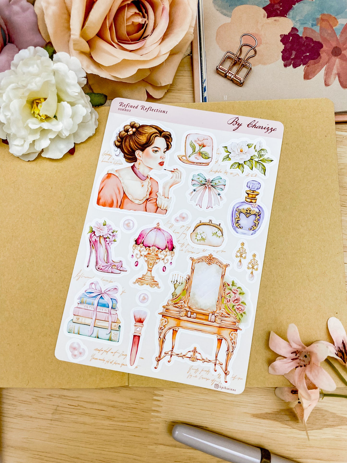 Refined Reflections - Sticker Sheet 03