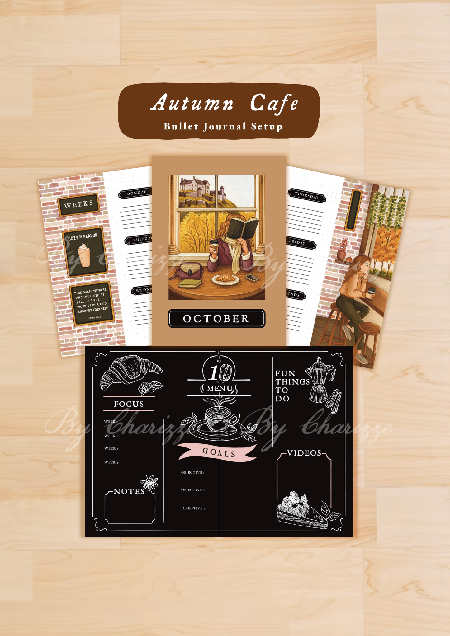 FULL 2026 Printable / Downloadable Bullet Journal Setup