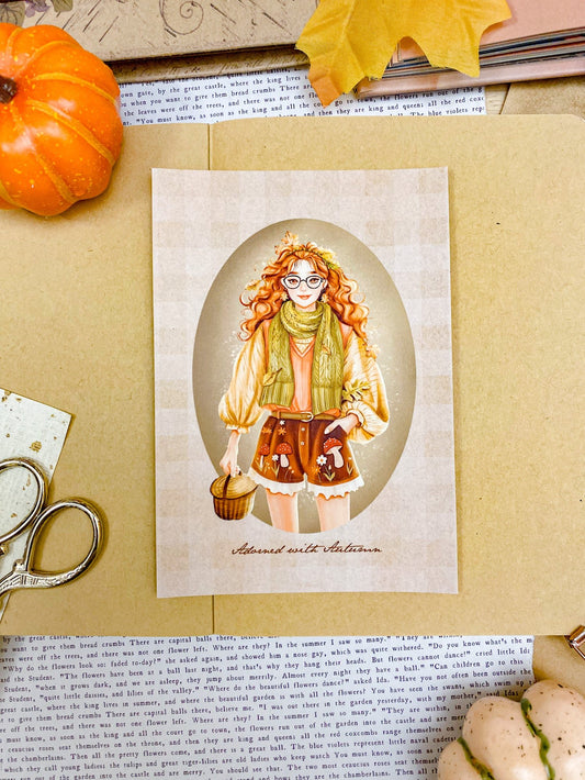 Adorned With Autumn - Art Print