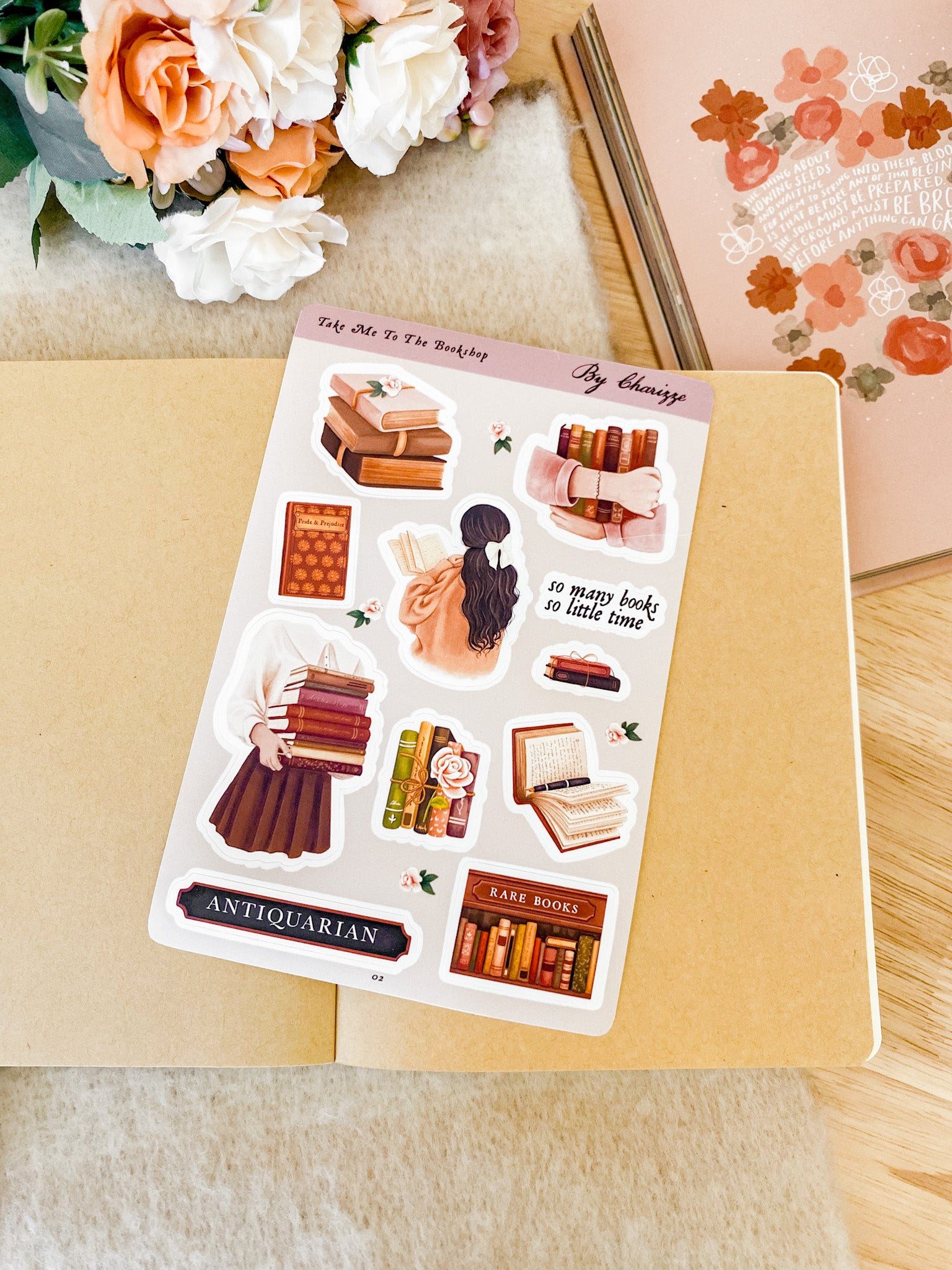 Journal Sticker Sheets | Decorative stickers for Bullet Journals ...