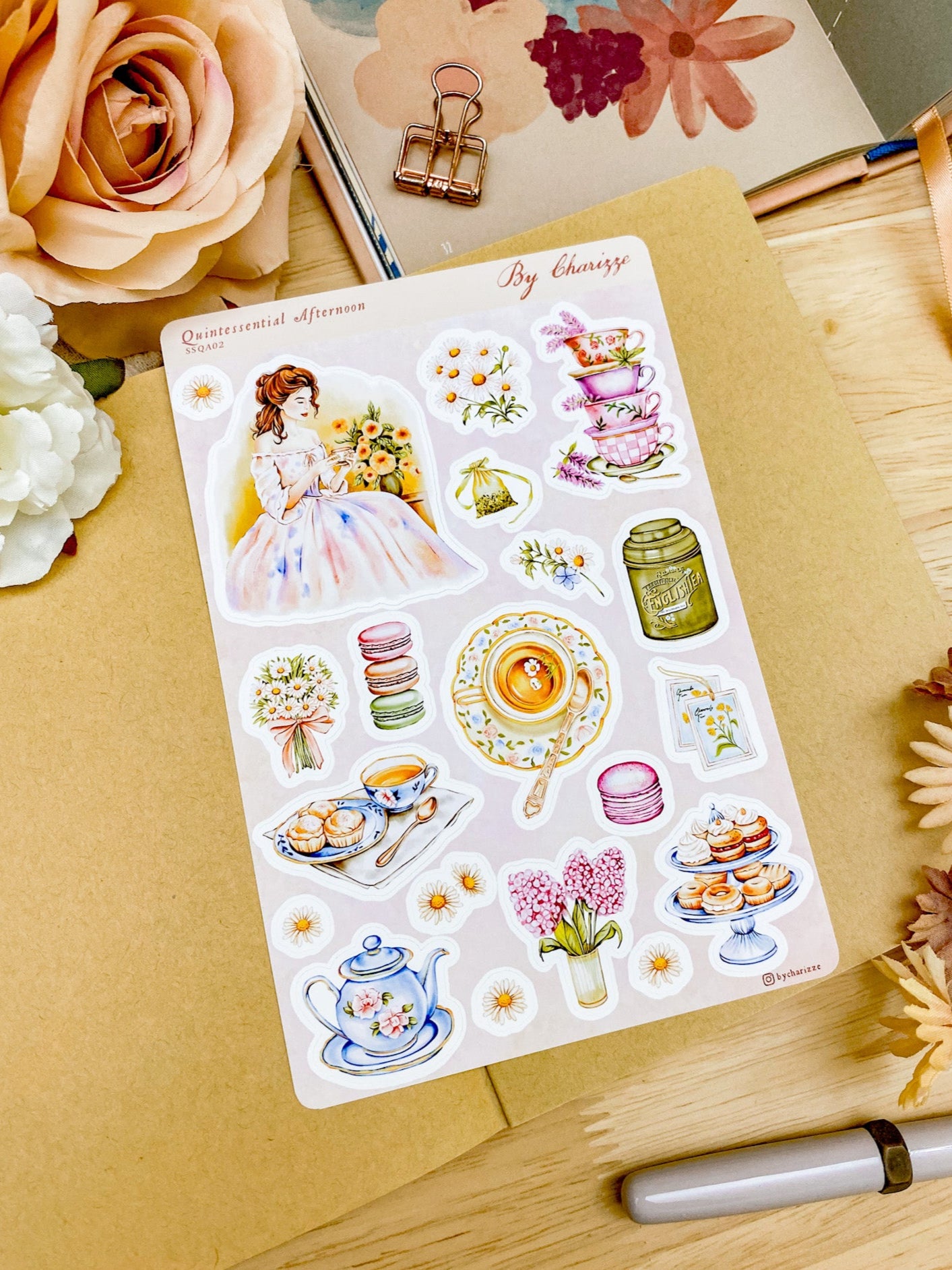 Quintessential Afternoon - Sticker Sheet 02