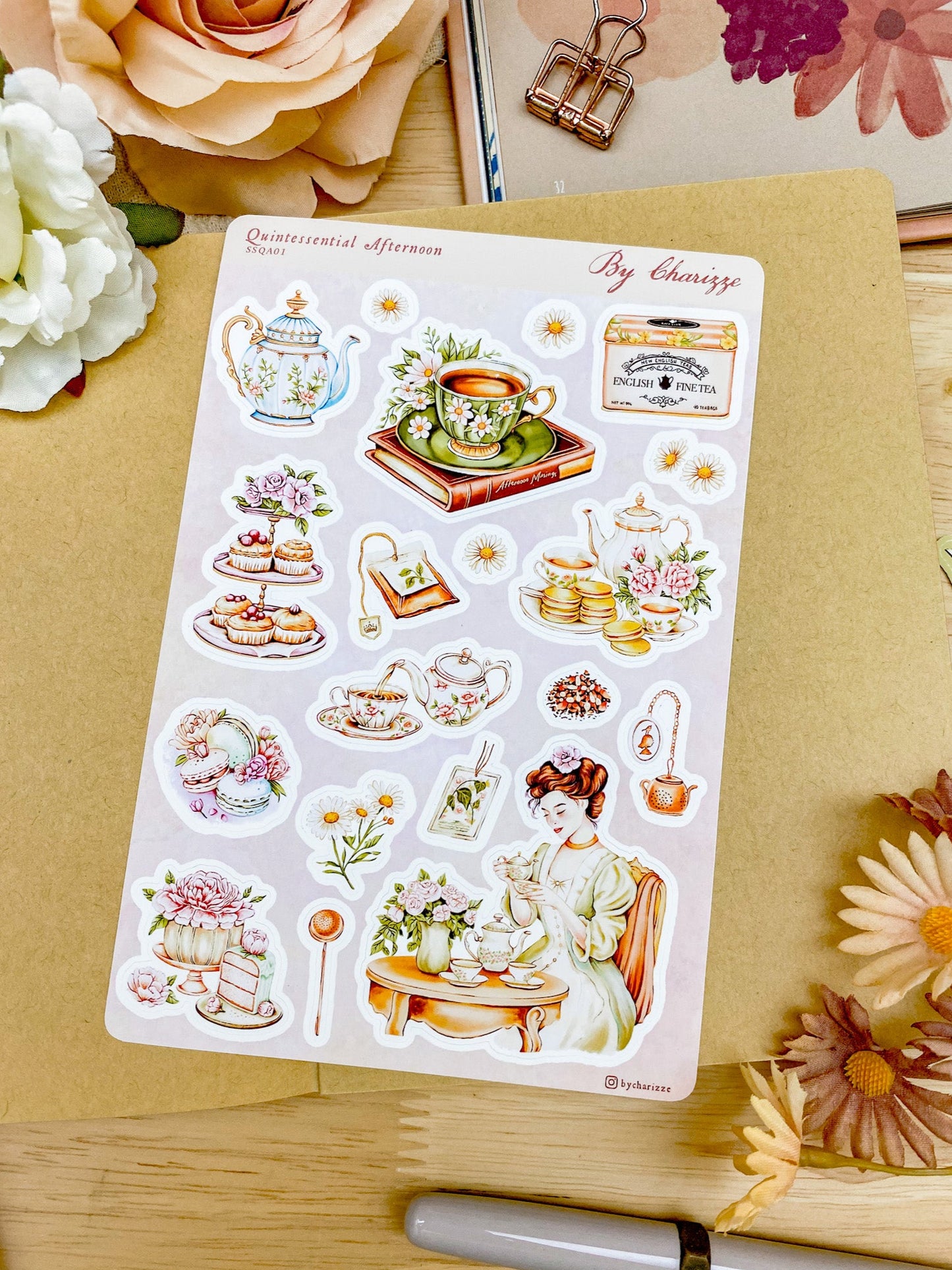 Quintessential Afternoon - Sticker Sheet 01
