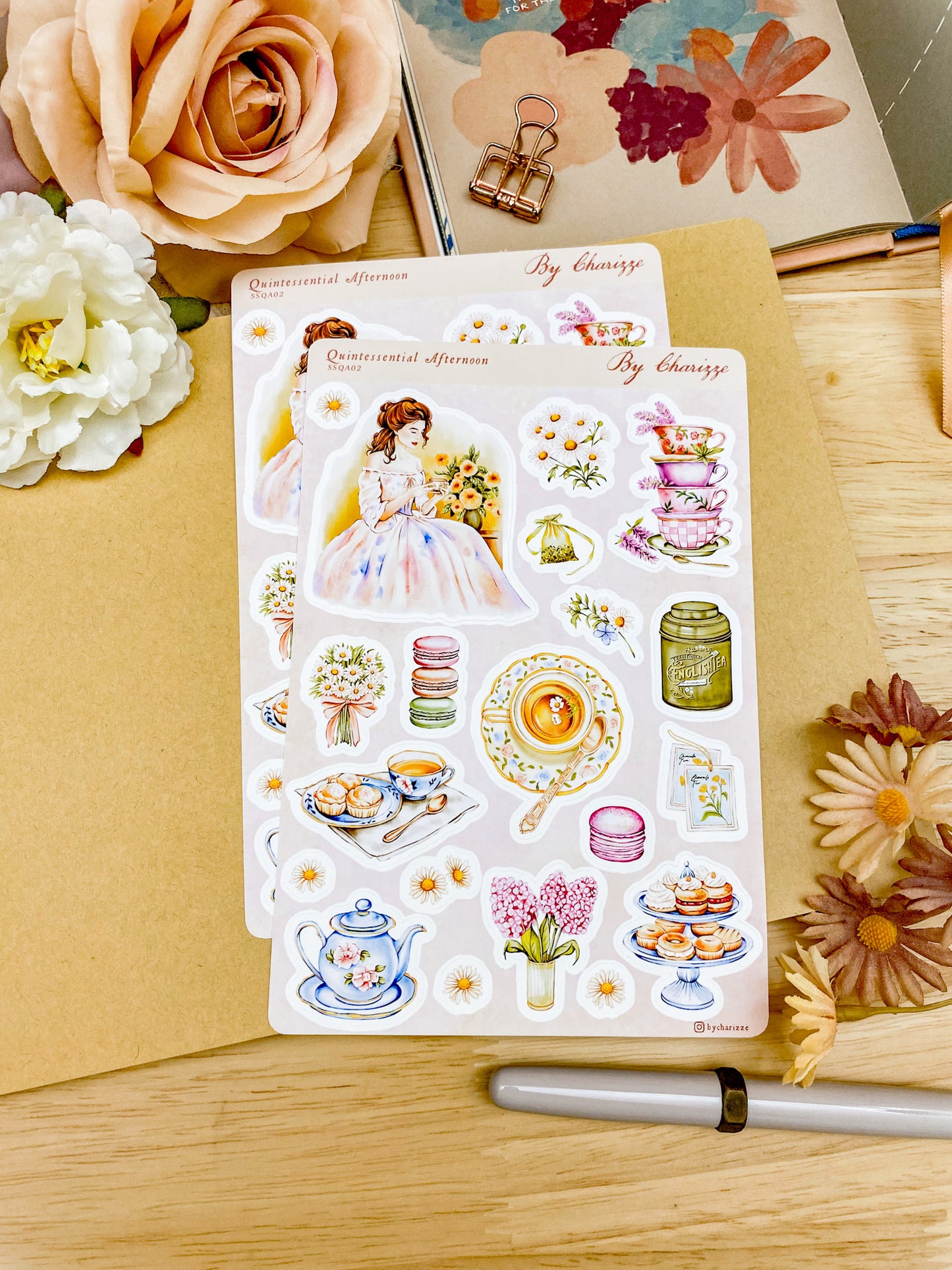 Quintessential Afternoon - Sticker Sheet 02