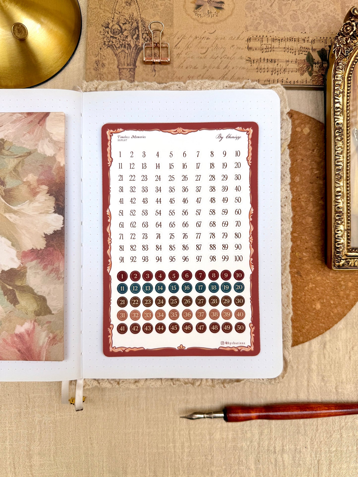 Full ‘Timeless Memories’ 2026 Planner Kit