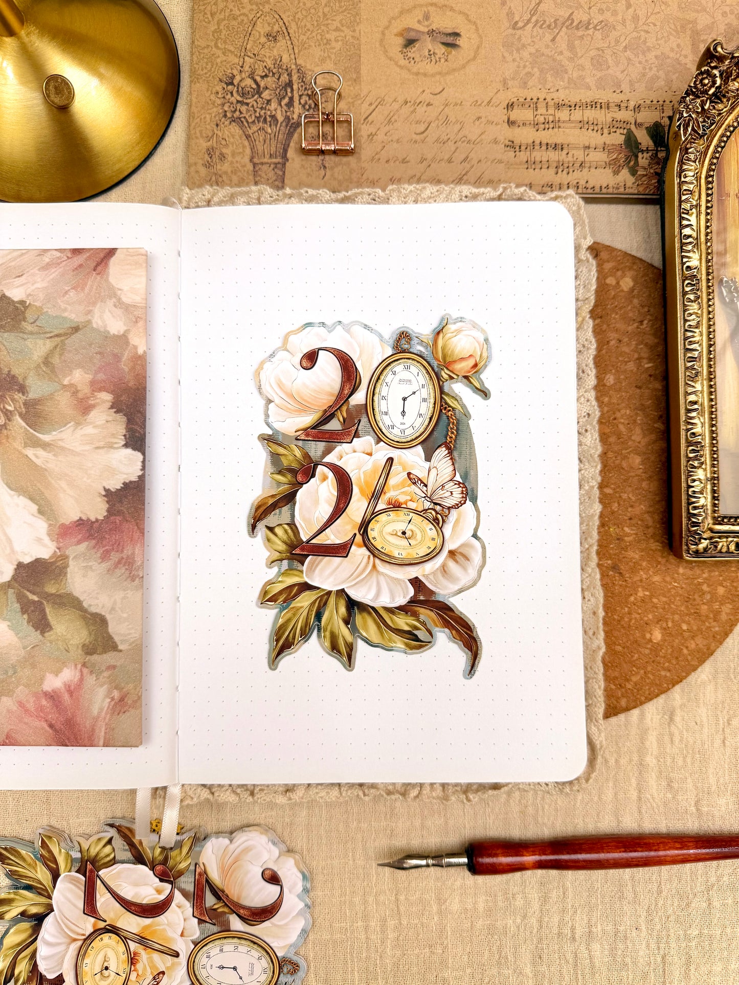 Full ‘Timeless Memories’ 2026 Planner Kit