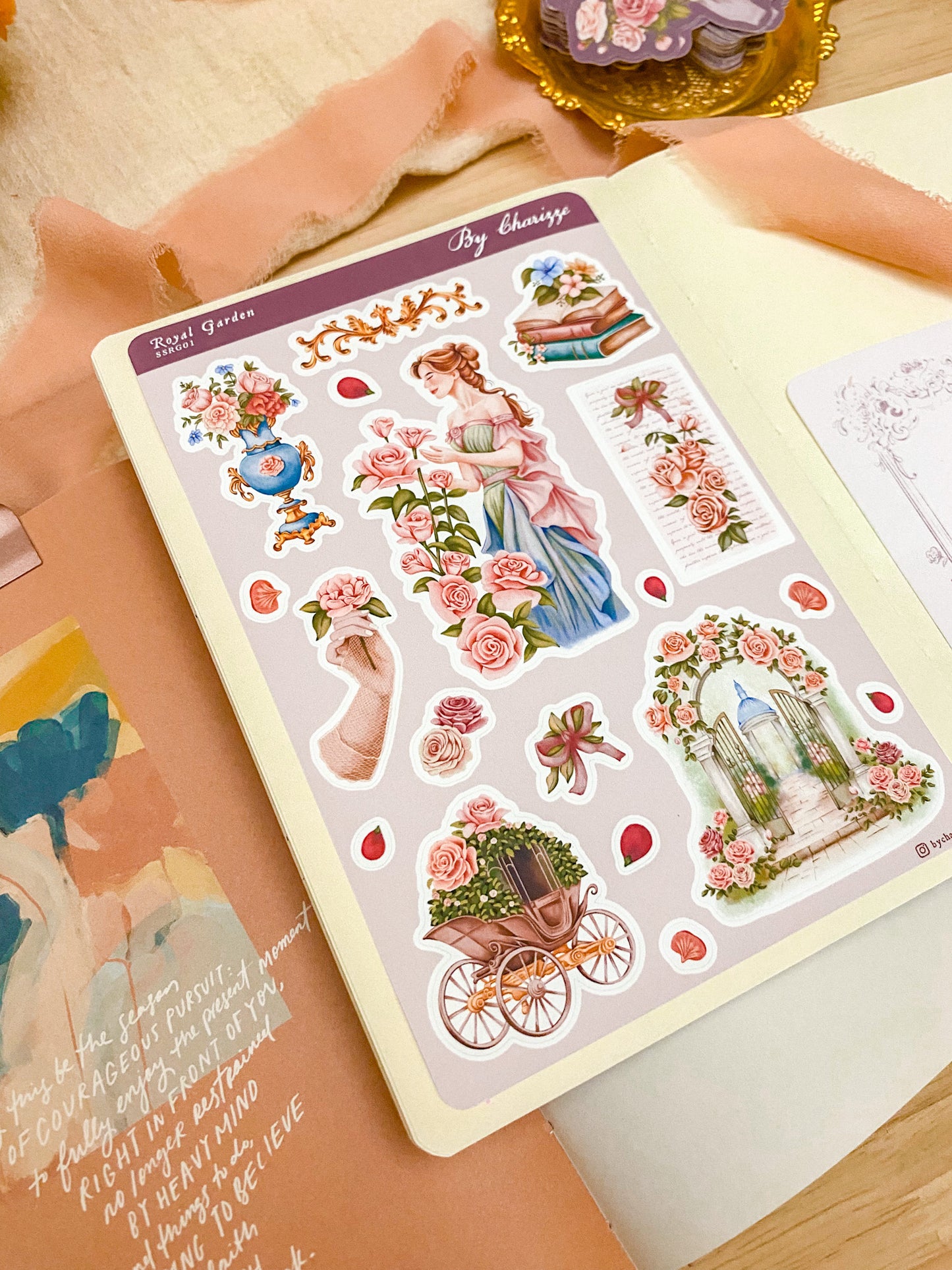 Royal Garden - Sticker Sheet 01