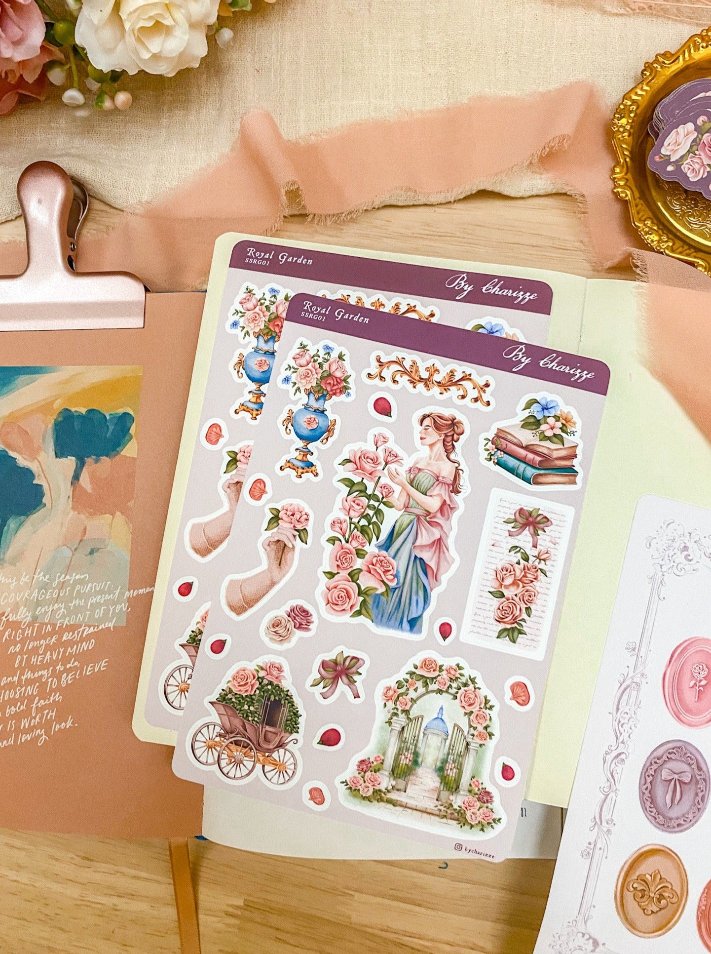 Royal Garden - Sticker Sheet 01