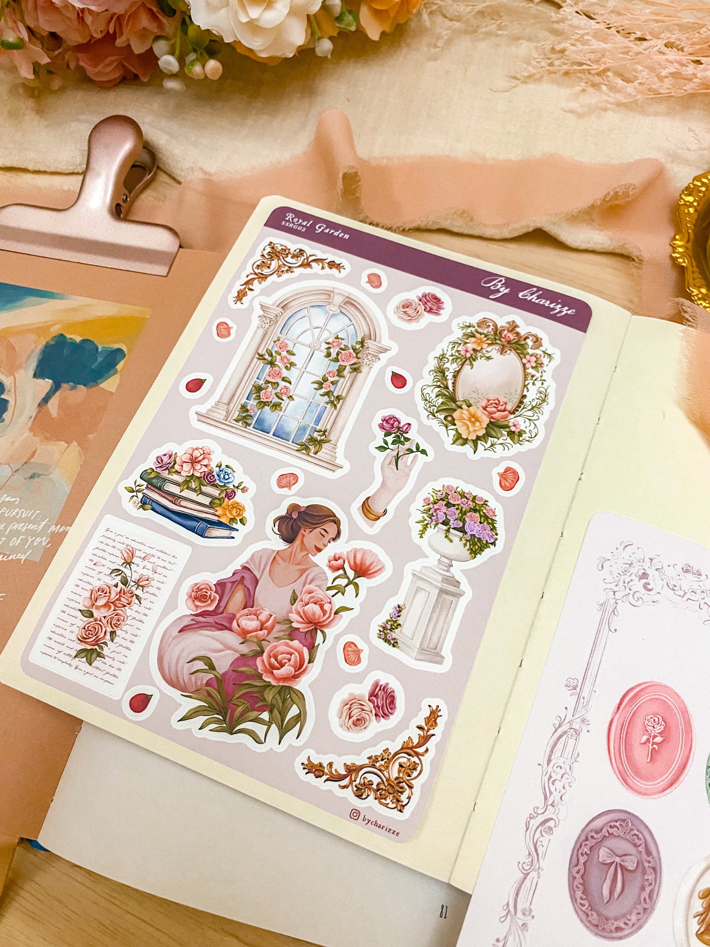 Royal Garden - Sticker Sheet 02