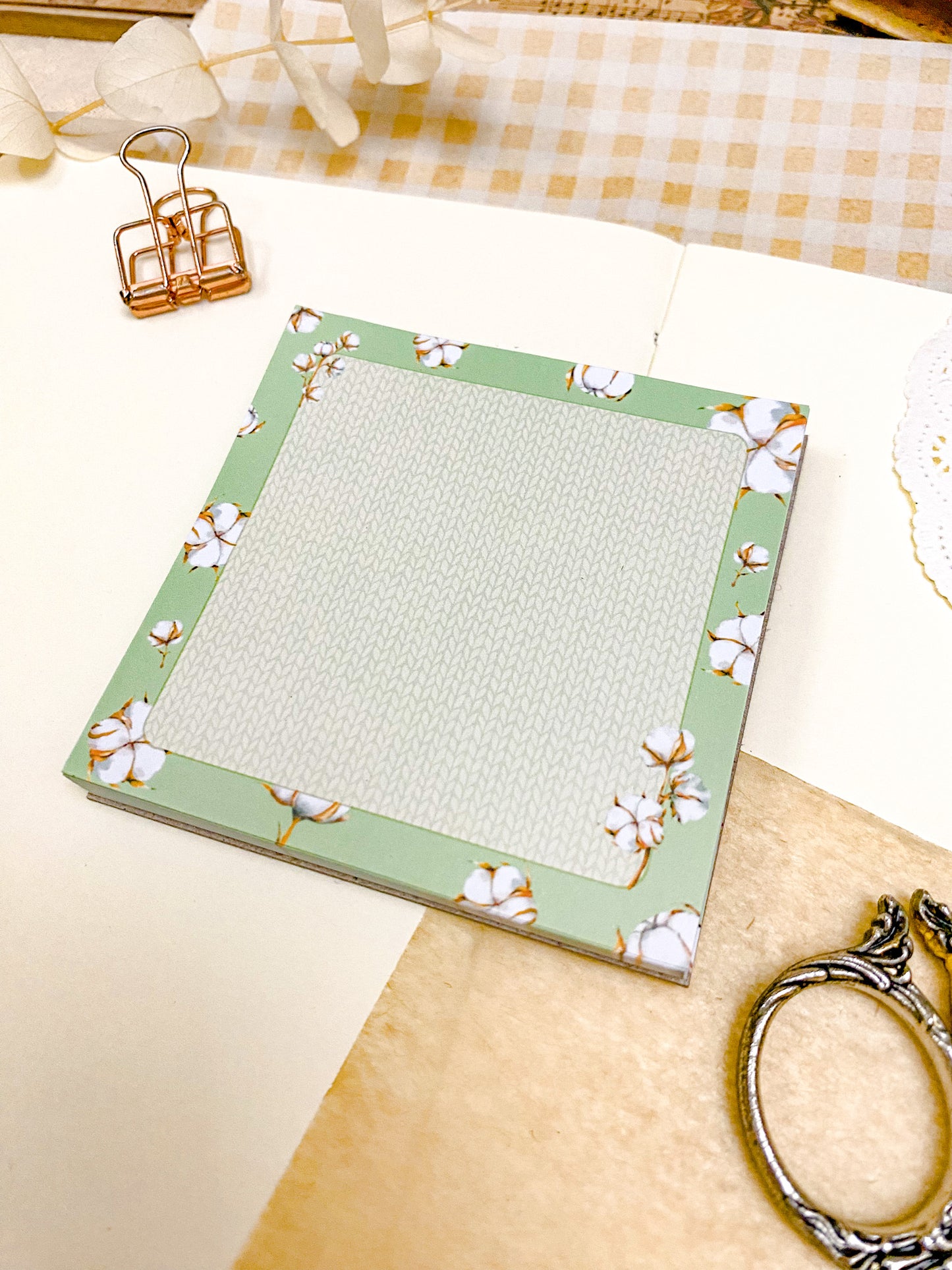 Cotton Memo Pad