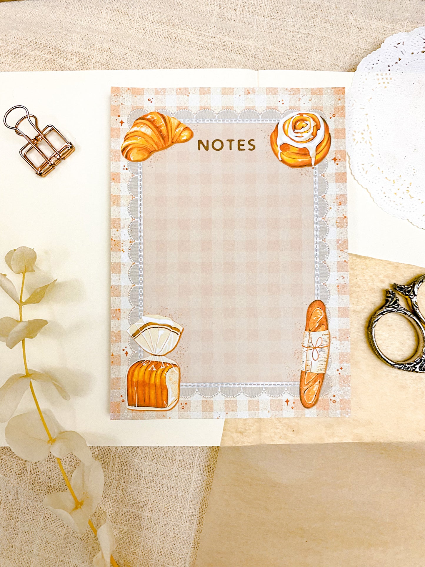 Bread Notepad