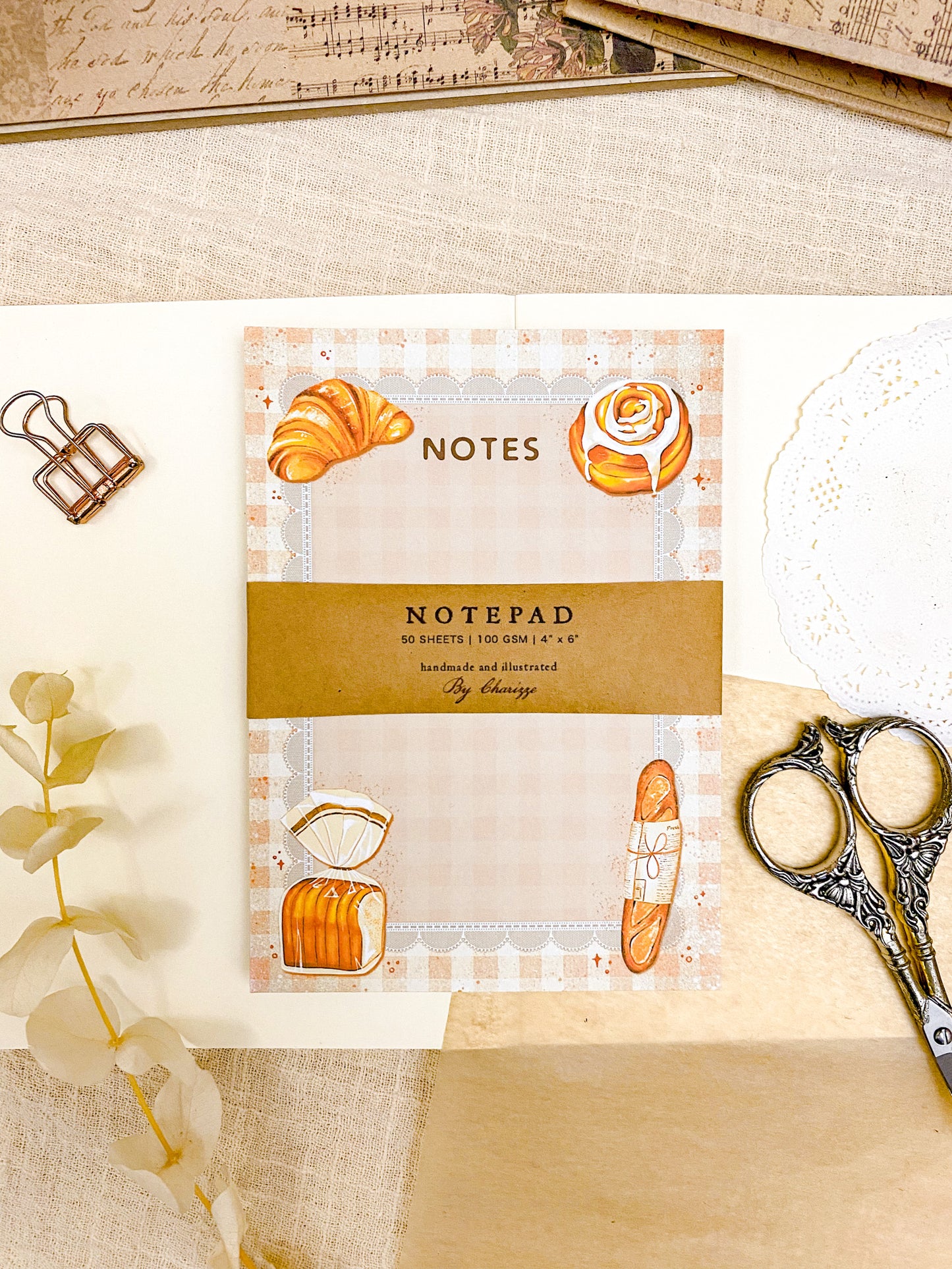 Bread Notepad