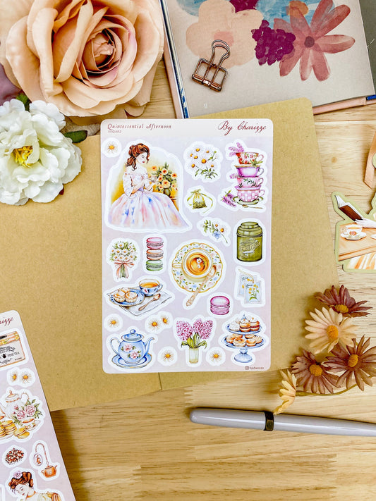 Quintessential Afternoon - Sticker Sheet 02