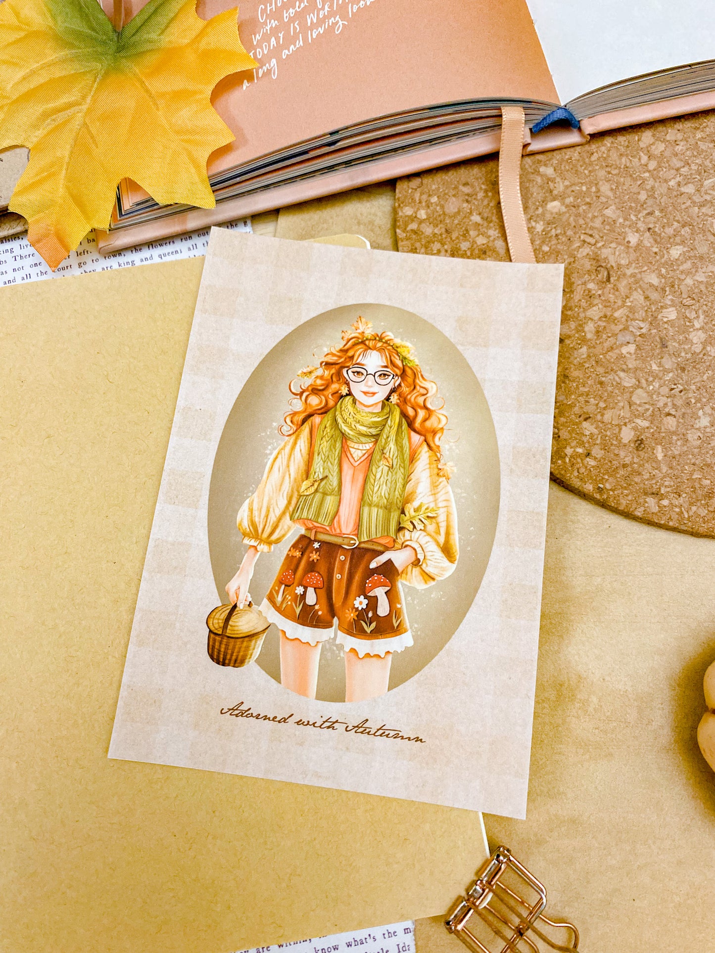 Adorned With Autumn - Art Print