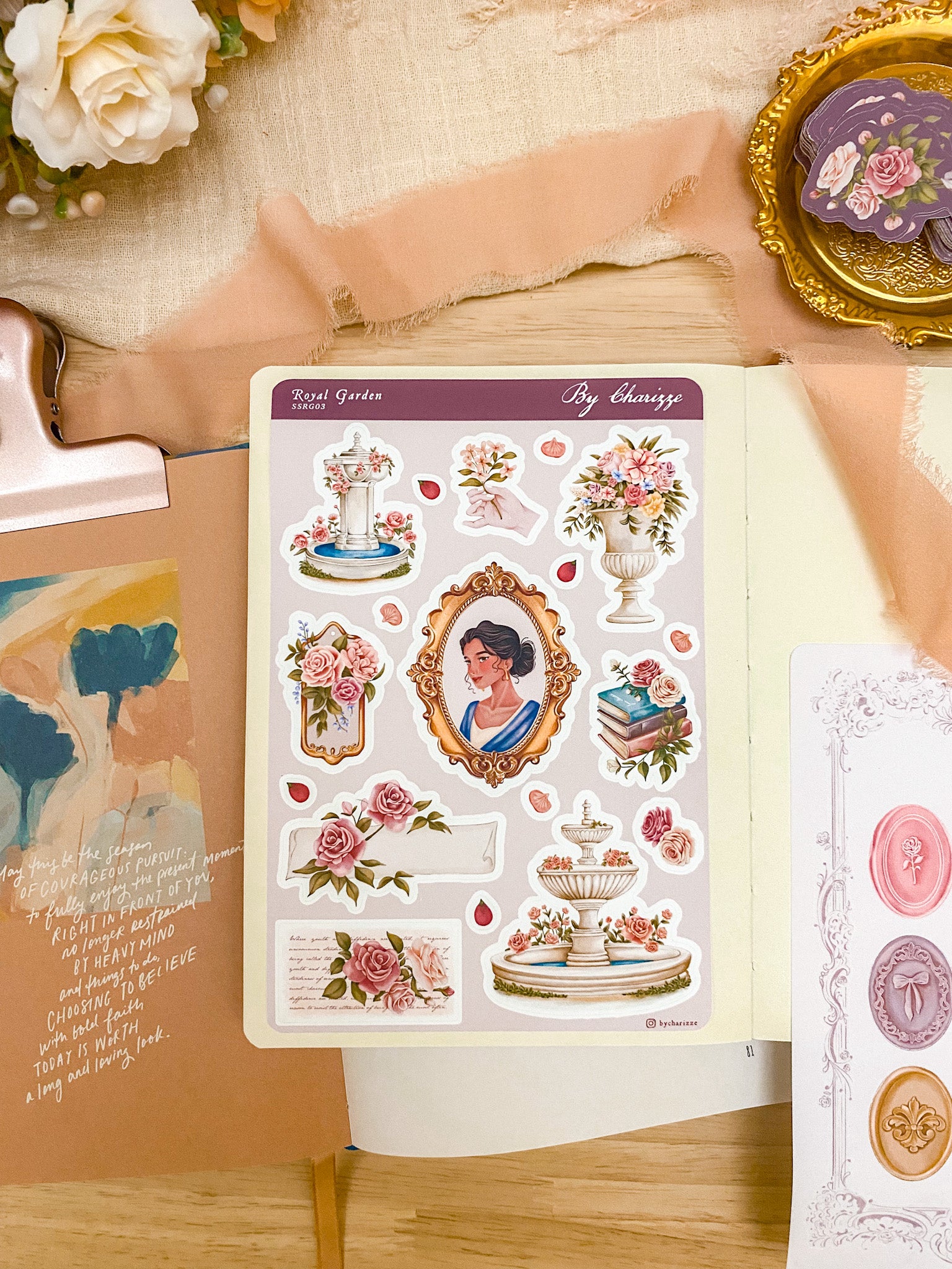 Royal Garden - Sticker Sheet 03 – By Charizze