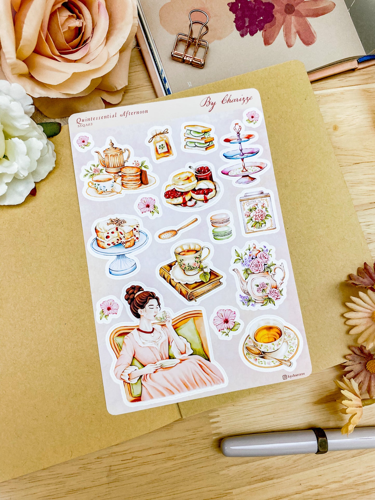 Quintessential Afternoon - Sticker Sheet 03