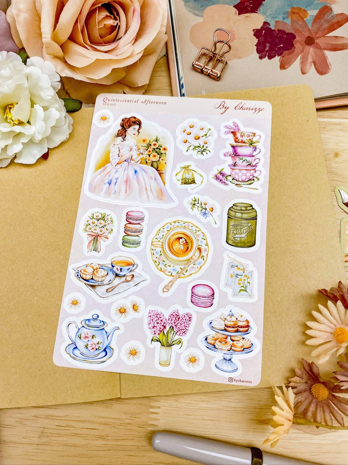 Quintessential Afternoon - Sticker Sheet 02