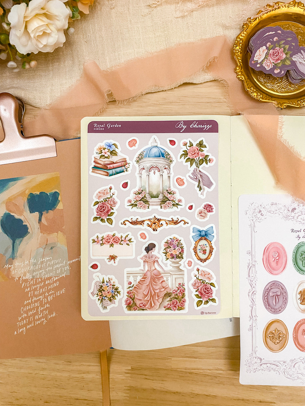 By Charizze : Journaling Stickers and Art Prints