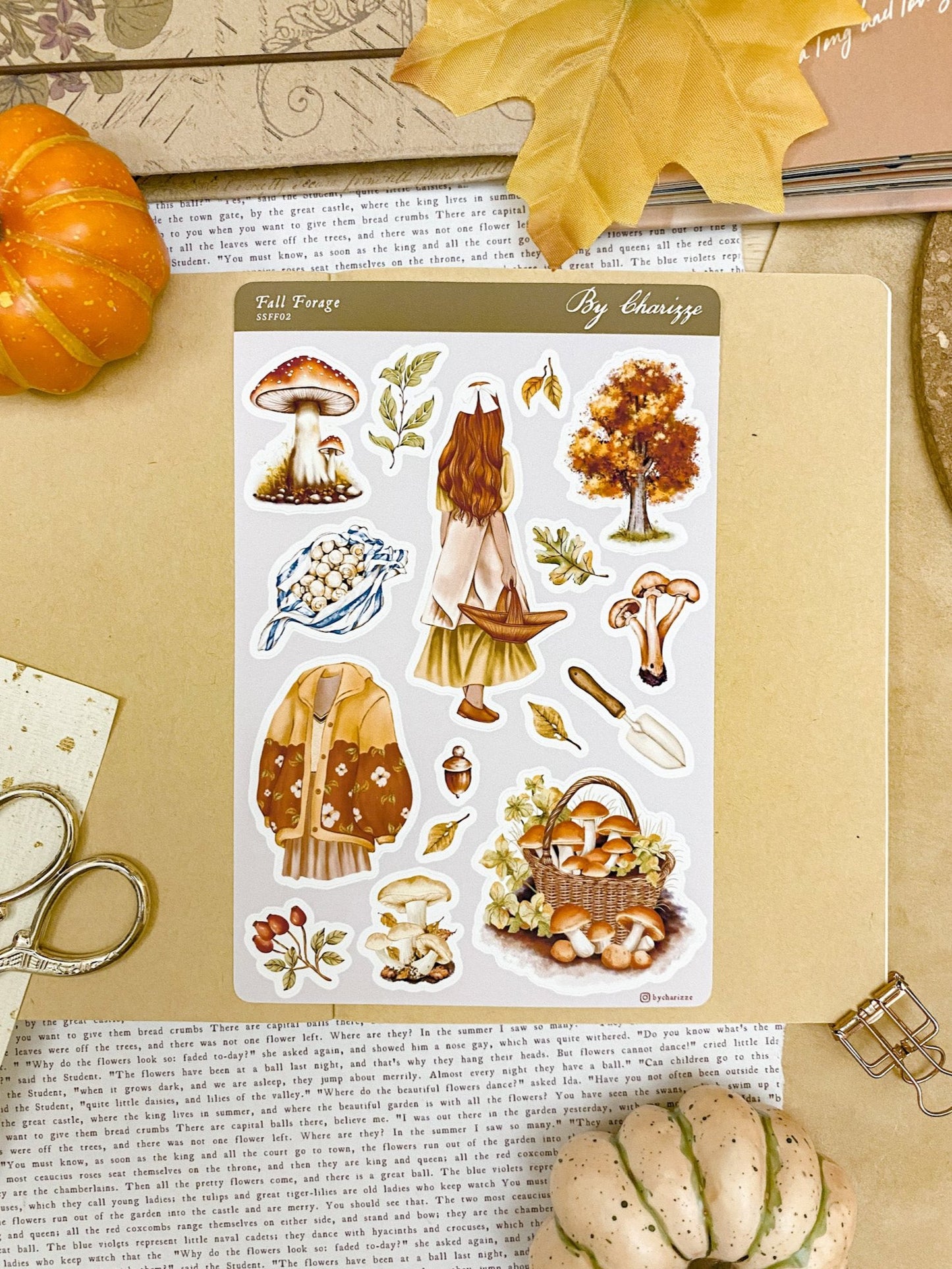 Fall Forage - Sticker Sheet 02